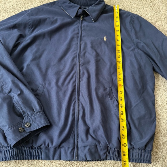 Polo Ralph Lauren Navy Lightweight Jacket L - Picture 4 of 9